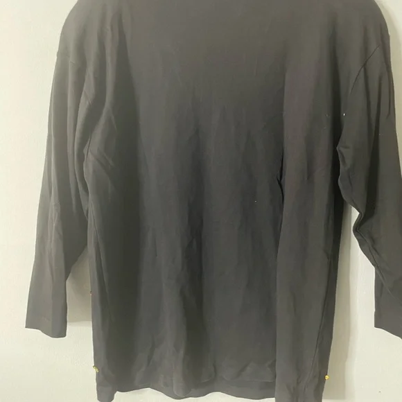 Vintage Cedars Sequin and Beaded Vegas Casino Cotton Sweater Size L - Picture 9 of 9